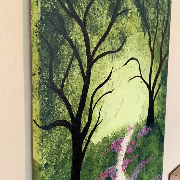 Forest trail painting - Picture 4 of 4